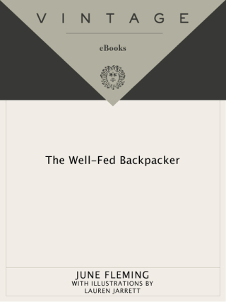 Cover image: The Well-Fed Backpacker 9780394738048