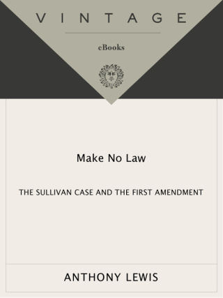 Cover image: Make No Law 9780679739395