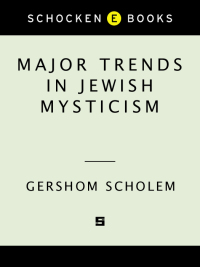 Cover image: Major Trends in Jewish Mysticism 9780805210422