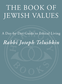 Cover image: The Book of Jewish Values 9780609603307