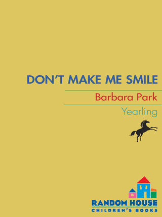 Cover image: Don't Make Me Smile 9780375815553