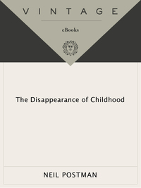 Cover image: The Disappearance of Childhood 9780679751663