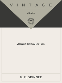 Cover image: About Behaviorism 9780394716183