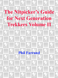 Cover image: The Nitpicker's Guide for Next Generation Trekkers Volume 2 9780440507161