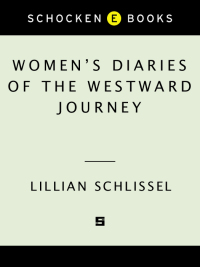 Cover image: Women's Diaries of the Westward Journey 9780805211764