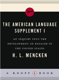 Cover image: American Language Supplement 1 9780394400761