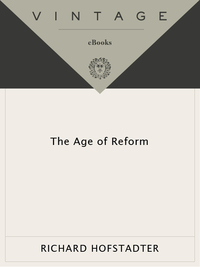 Cover image: The Age of Reform 9780394700953