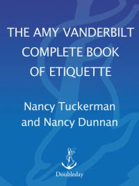 Cover image: The Amy Vanderbilt Complete Book of Etiquette 9780385413428