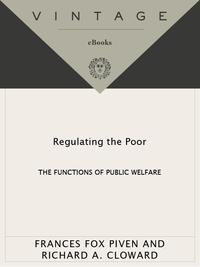 Cover image: Regulating the Poor 9780679745167