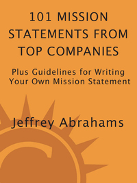 Cover image: 101 Mission Statements from Top Companies 9781580087612