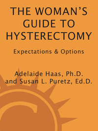 Cover image: The Woman's Guide to Hysterectomy 9781587611056