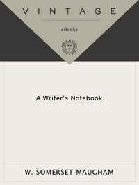 Cover image: A Writer's Notebook 9780307473196