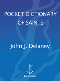 Cover image: Pocket Dictionary of Saints 9780385182744