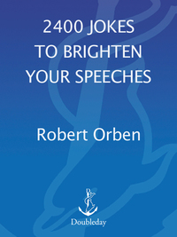 Cover image: 2400 Jokes to Brighten Your Speeches 9780385172301