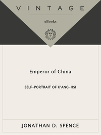 Cover image: Emperor of China: Self-portrait of K'ang-Hsi 9780679720744