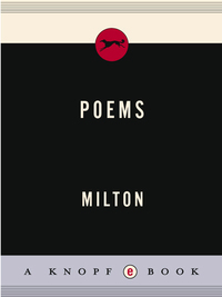 Cover image: Milton: Poems 9780679450993