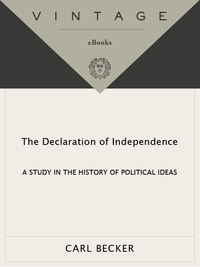 Cover image: Declaration of Independence 9780394700601