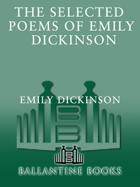 Cover image: The Selected Poems of Emily Dickinson 9780345472410