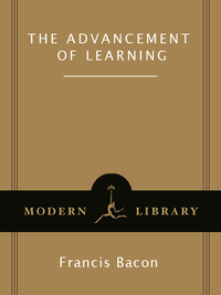 Cover image: The Advancement of Learning 9780375758461