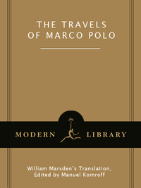 Cover image: The Travels of Marco Polo 9780375758188