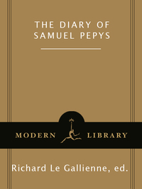 Cover image: The Diary of Samuel Pepys 9780812970715