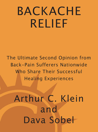 Cover image: Backache Relief 9780812911558