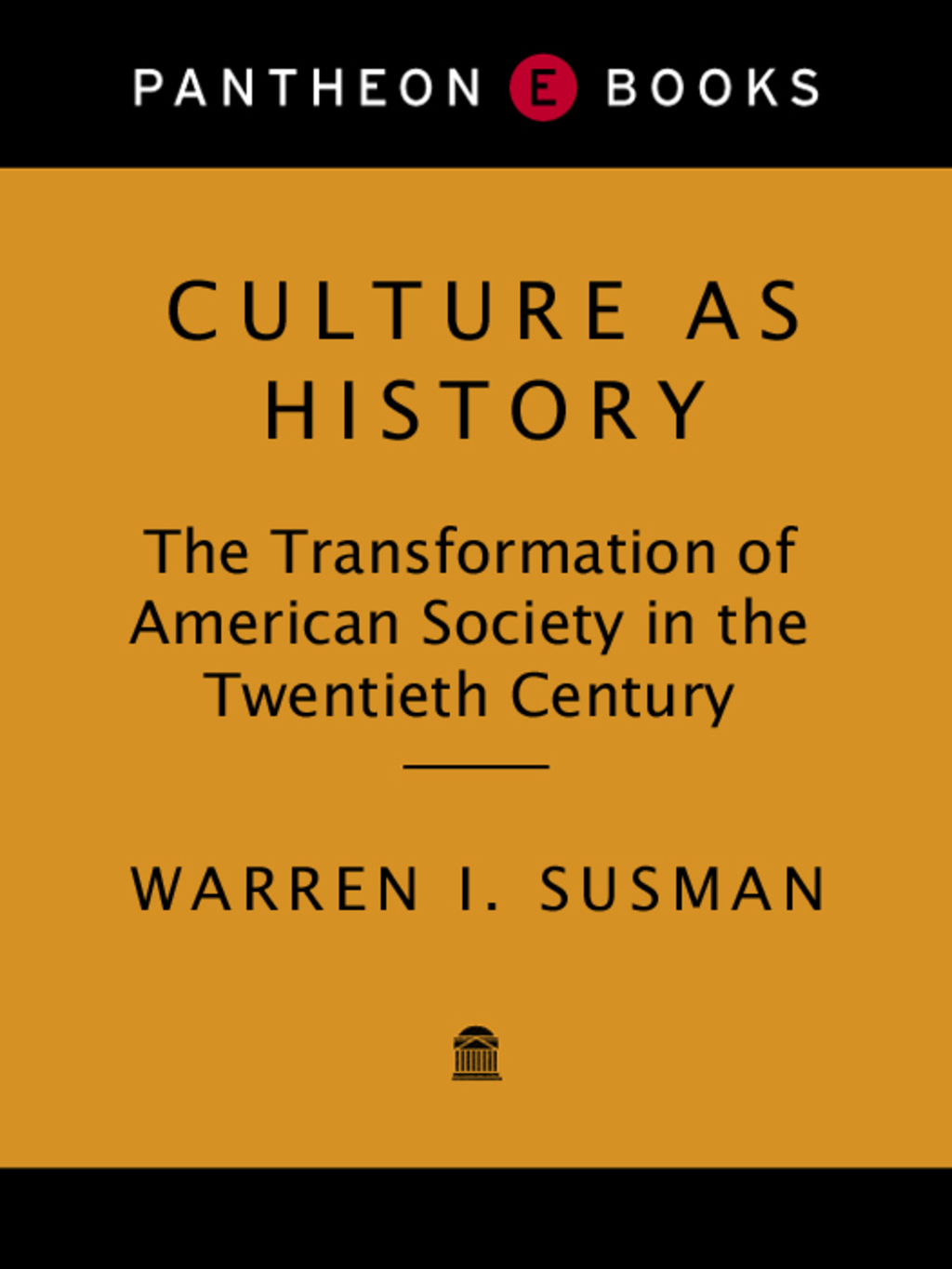 CULTURE AS HISTORY eBook