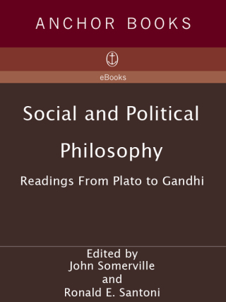 Cover image: Social and Political Philosophy 9780385012386