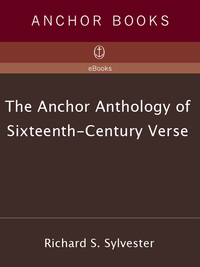 Cover image: The Anchor Book of Sixteenth Century Verse 9781400039043