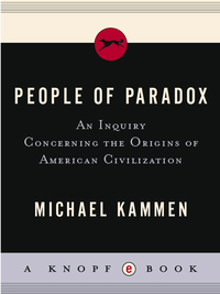 Cover image: People of Paradox 9780394460772