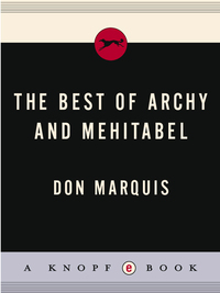 Cover image: The Best of Archy and Mehitabel 9780307700926