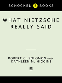 Cover image: What Nietzsche Really Said 9780805210941