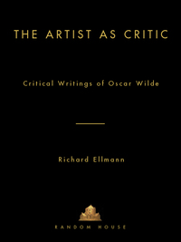 Cover image: The Artist As Critic 9780394415536