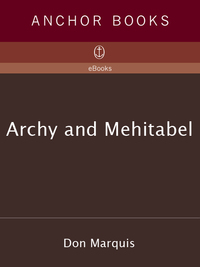 Cover image: Archy and Mehitabel 9780385094788