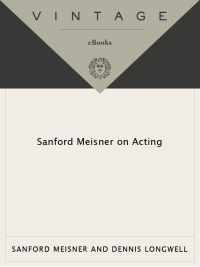 Cover image: Sanford Meisner on Acting 9780394750590