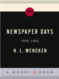 Cover image: Newspaper Days 9780394438313