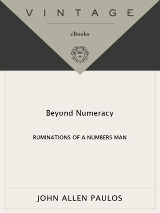 Cover image: Beyond Numeracy 9780679738077