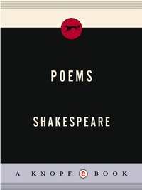 Cover image: Shakespeare: Poems 9780679433200