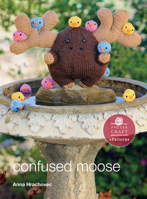Confused Moose: E-Pattern from Knitting Mochimochi - FULL INSTANT DOWNLOAD | PDF DOCX EPUB