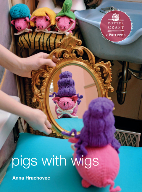 Pigs with Wigs: E-Pattern from Knitting Mochimochi - FULL INSTANT DOWNLOAD | PDF DOCX EPUB