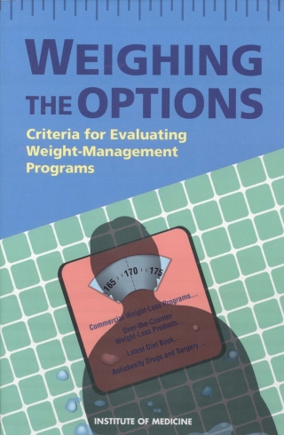 Cover image: Weighing the Options 9780309051316