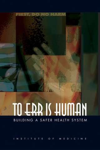 Imagen de portada: To Err Is Human 9780309261746