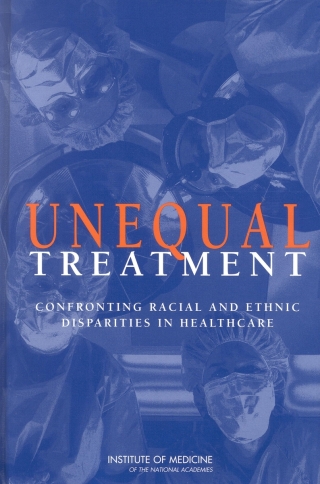 Imagen de portada: Unequal Treatment 9780309085328