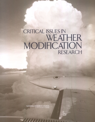 Imagen de portada: Critical Issues in Weather Modification Research 9780309090537