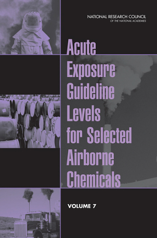 Imagen de portada: Acute Exposure Guideline Levels for Selected Airborne Chemicals 9780309127554