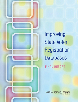 Imagen de portada: Improving State Voter Registration Databases 9780309146210