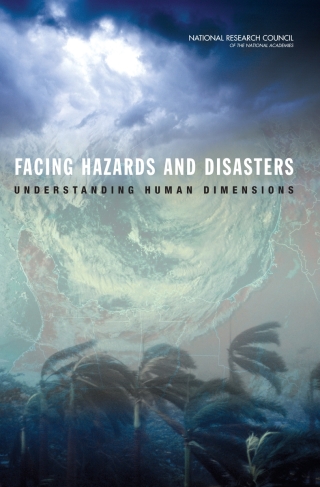 Cover image: Facing Hazards and Disasters 9780309101783