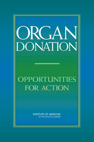Imagen de portada: Organ Donation 9780309101141