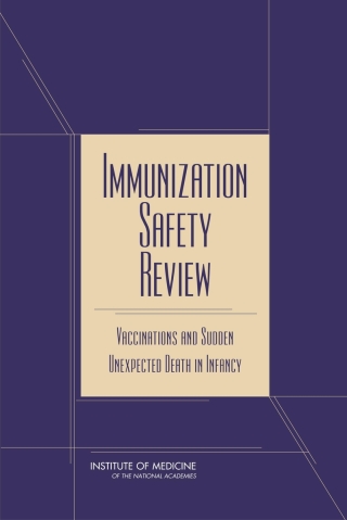 Imagen de portada: Immunization Safety Review 9780309088862