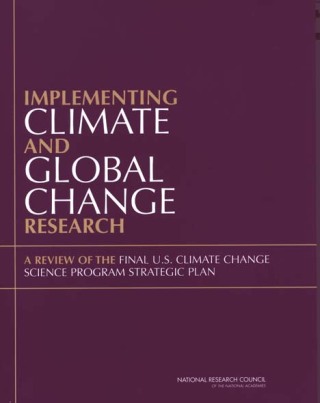 Imagen de portada: Implementing Climate and Global Change Research 9780309088657